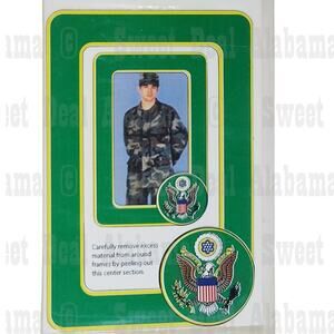 Photo Magnet Frame Set, U.S. Seal – Fits 2"x3" & 3"x5" Photos, Peel-Out Center